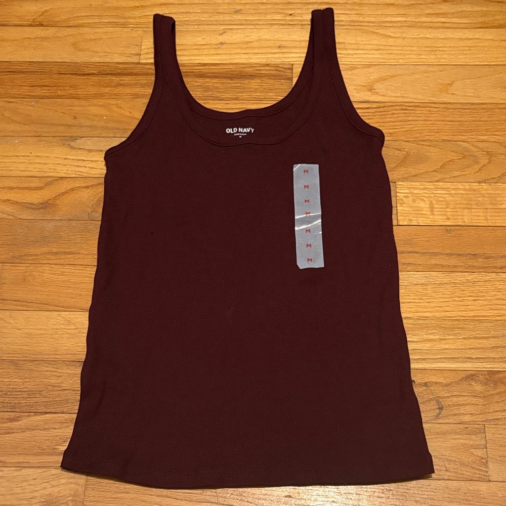 Old Navy Women's Dark Red Tank Top